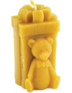 Moule en silicone - Ourson avec un cadeau Moule en silicone - Ourson avec un cadeau