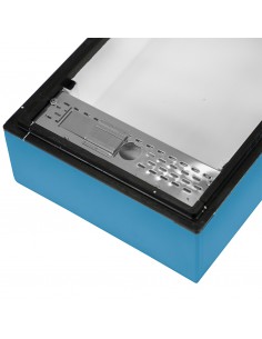 Alimentatore Dadant a 6 cornici, blu Alimentatore Dadant a 6 cornici, blu