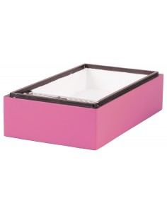 Alimentatore a 6 cornici Dadant, rosa Alimentatore a 6 cornici Dadant, rosa