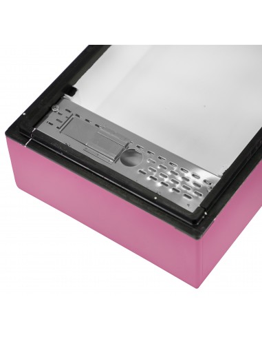 Alimentatore a 6 cornici Dadant, rosa Alimentatore a 6 cornici Dadant, rosa