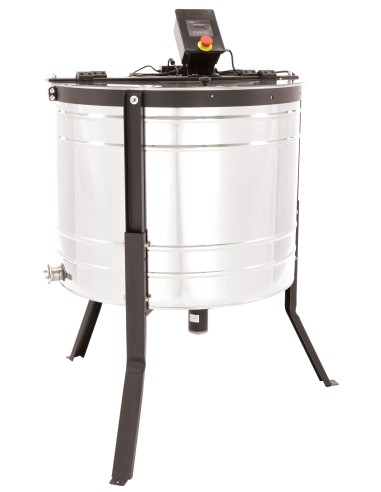 Honey extractor Ø800 mm, 4-cassette, Dadant frame, electric drive, BASIC