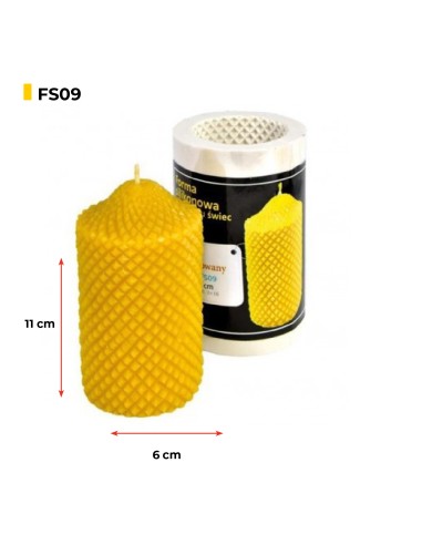 Stampo in silicone - Cilindro, inciso Stampo in silicone - Cilindro, inciso