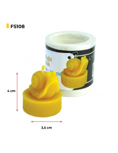 Silicone mold – Tealight Snail Silicone mold – Tealight Snail