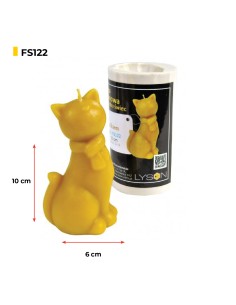 Silicone mold – Cat with a Scarf Silicone mold – Cat with a Scarf
