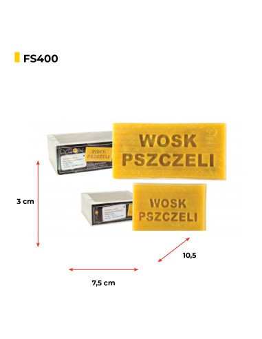 Silicone mold – Beeswax - Bar 0,2kg Silicone mold – Beeswax - Bar 0,2kg