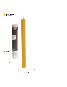 Stampo in silicone - Candela dritta lunga Stampo in silicone - Candela dritta lunga