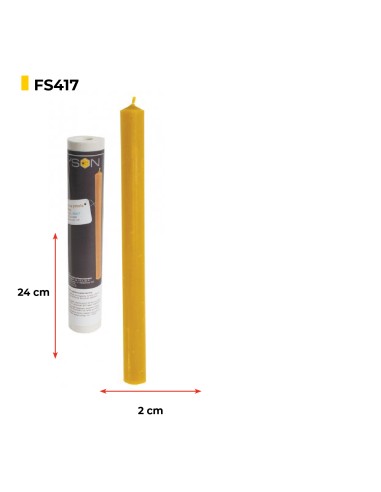 Stampo in silicone - Candela dritta lunga Stampo in silicone - Candela dritta lunga