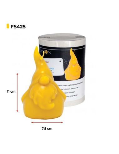 Silicone mold – Gnome Silicone mold – Gnome