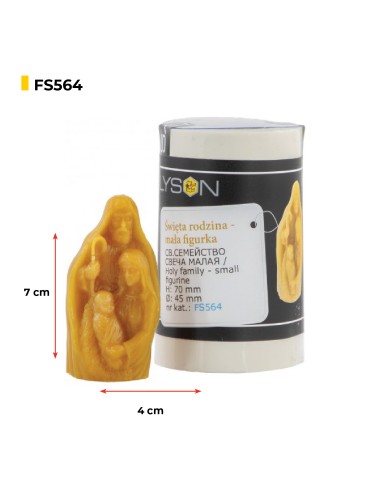 Moule en silicone - Sainte famille - petite figurine Moule en silicone - Sainte famille - petite figurine
