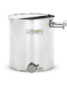 Setaccio verticale sulla base della vasca di decantazione inox 50 l / ~70 kg Setaccio verticale sulla base della vasca di decantazione inox 50 l / ~70 kg