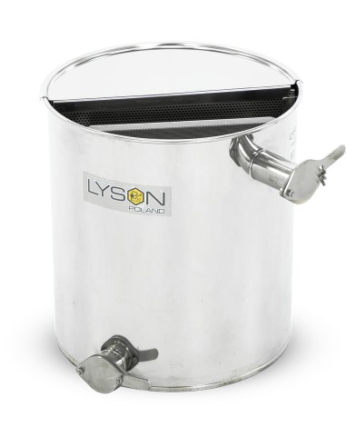 Setaccio verticale sulla base della vasca di decantazione inox 50 l / ~70 kg Setaccio verticale sulla base della vasca di decantazione inox 50 l / ~70 kg