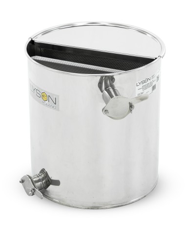 Setaccio verticale sulla base della vasca di decantazione inox 50 l / ~70 kg Setaccio verticale sulla base della vasca di decantazione inox 50 l / ~70 kg