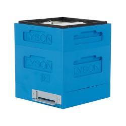 Mini Dadant CLASSIC hive for modular frames, height: 145 mm, painted (blue) Mini Dadant CLASSIC hive for modular frames, height: 145 mm, painted (blue)