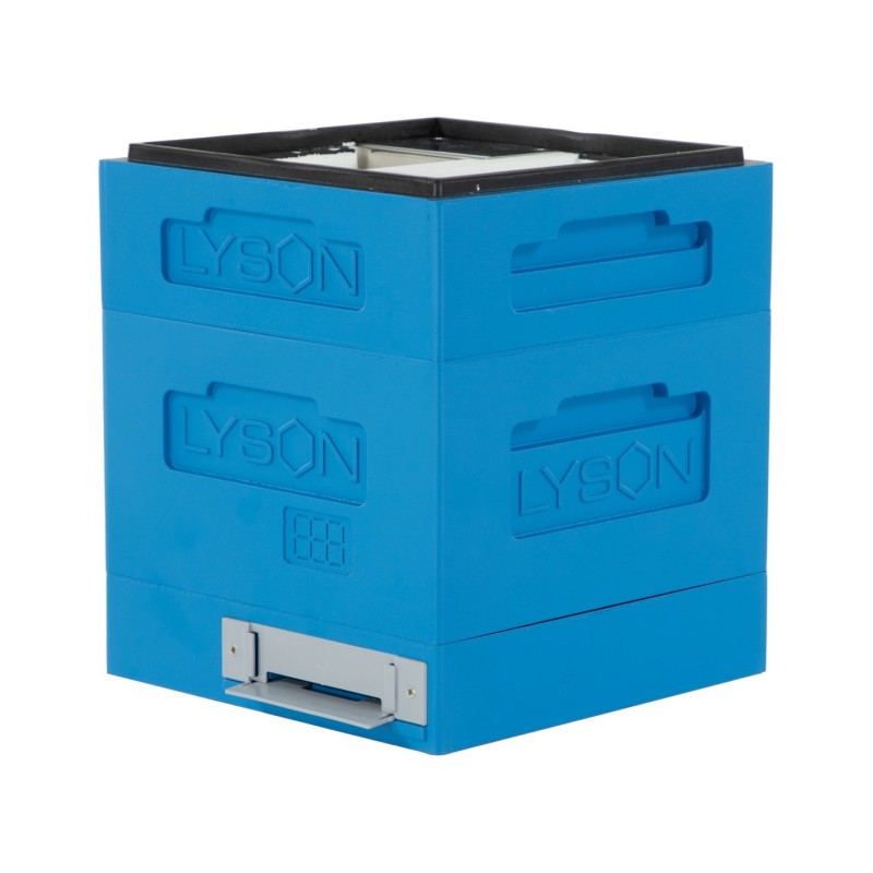 Mini Dadant CLASSIC hive for modular frames, height: 145 mm, painted (blue) Mini Dadant CLASSIC hive for modular frames, height: 145 mm, painted (blue)