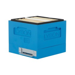 Mini Dadant CLASSIC hive for modular frames, height: 145 mm, painted (blue) Mini Dadant CLASSIC hive for modular frames, height: 145 mm, painted (blue)