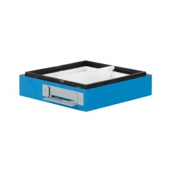 Mini Dadant CLASSIC hive for modular frames, height: 145 mm, painted (blue) Mini Dadant CLASSIC hive for modular frames, height: 145 mm, painted (blue)