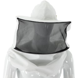 Cappello da apicoltore in cotone con elastici sotto le braccia Cappello da apicoltore in cotone con elastici sotto le braccia
