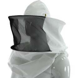 Cappello da apicoltore in cotone con elastici sotto le braccia Cappello da apicoltore in cotone con elastici sotto le braccia