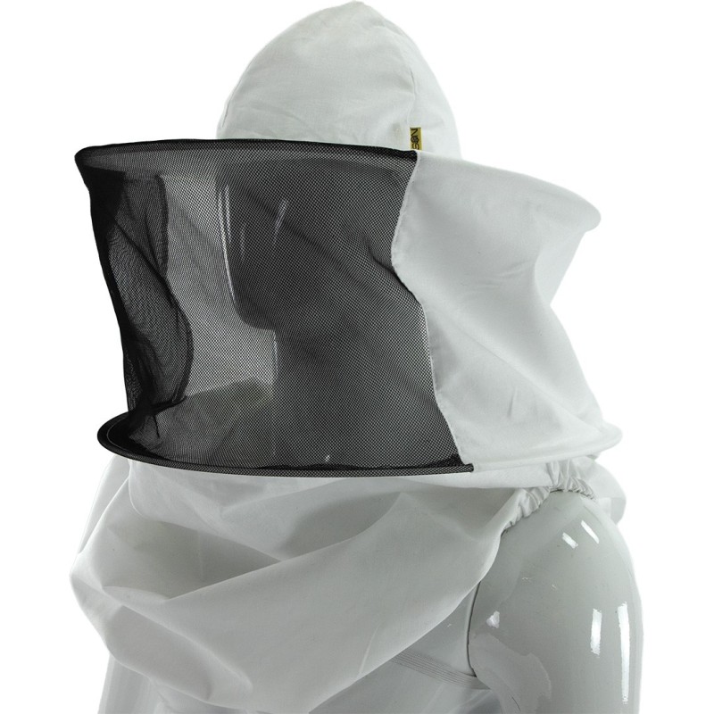 Cappello da apicoltore in cotone con elastici sotto le braccia Cappello da apicoltore in cotone con elastici sotto le braccia