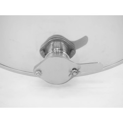 Vasca di decantazione in acciaio inox da 70 l con maniglie, valvola di scarico supplementare e setaccio conico Vasca di decantazione in acciaio inox da 70 l con maniglie, valvola di scarico supplementare e setaccio conico