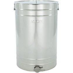 Decantatore in acciaio inox 300 l / ~420 kg, valvola in acciaio inox 2", maniglie - CLASSIC Decantatore in acciaio inox 300 l / ~420 kg, valvola in acciaio inox 2", maniglie - CLASSIC