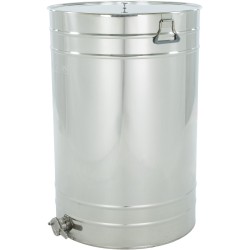 Decantatore in acciaio inox 300 l / ~420 kg, valvola in acciaio inox 2", maniglie - CLASSIC Decantatore in acciaio inox 300 l / ~420 kg, valvola in acciaio inox 2", maniglie - CLASSIC