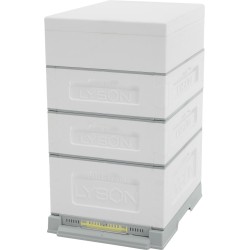 copie de copie de Multi-frame American Langstroth beehive, 10 frames, low roof, not painted copie de copie de Multi-frame American Langstroth beehive, 10 frames, low roof, not painted