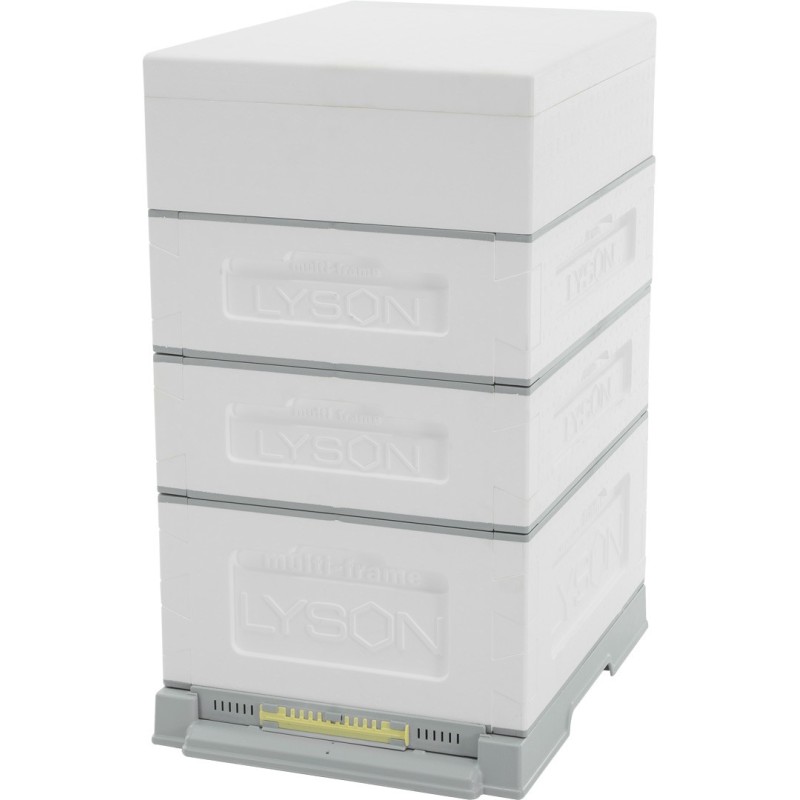 copie de copie de Multi-frame American Langstroth beehive, 10 frames, low roof, not painted copie de copie de Multi-frame American Langstroth beehive, 10 frames, low roof, not painted