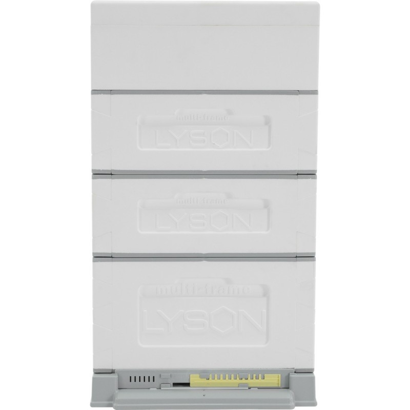 copie de copie de Multi-frame American Langstroth beehive, 10 frames, low roof, not painted copie de copie de Multi-frame American Langstroth beehive, 10 frames, low roof, not painted