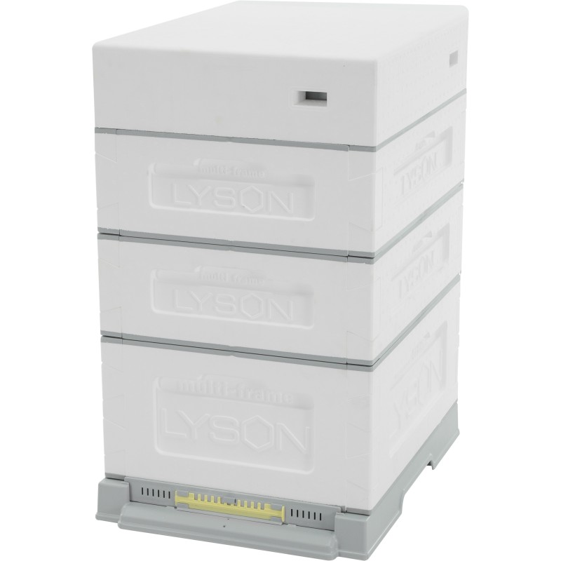 copie de copie de copie de Multi-frame American Langstroth beehive, 10 frames, low roof, not painted copie de copie de copie de Multi-frame American Langstroth beehive, 10 frames, low roof, not painted