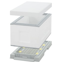 copie de copie de copie de copie de Multi-frame American Langstroth beehive, 10 frames, low roof, not painted copie de copie de copie de copie de Multi-frame American Langstroth beehive, 10 frames, low roof, not painted