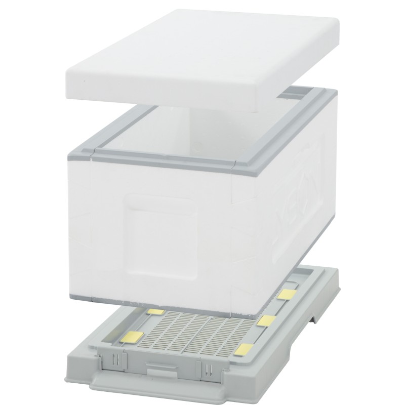 copie de copie de copie de copie de Multi-frame American Langstroth beehive, 10 frames, low roof, not painted copie de copie de copie de copie de Multi-frame American Langstroth beehive, 10 frames, low roof, not painted